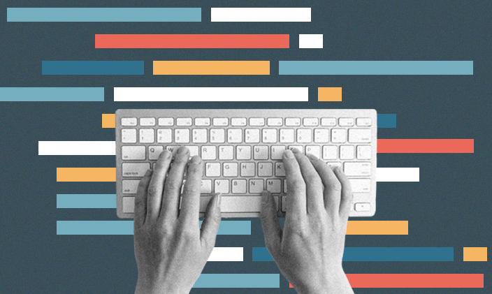 Illustration for a web app development article